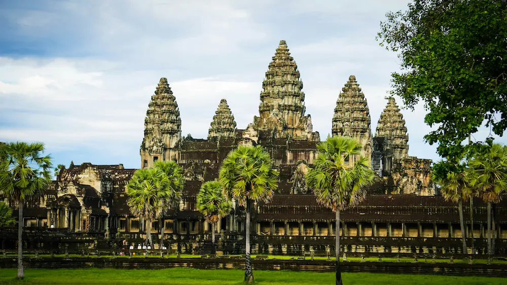 Angkor Wat temple in Siem Reap Cambodia