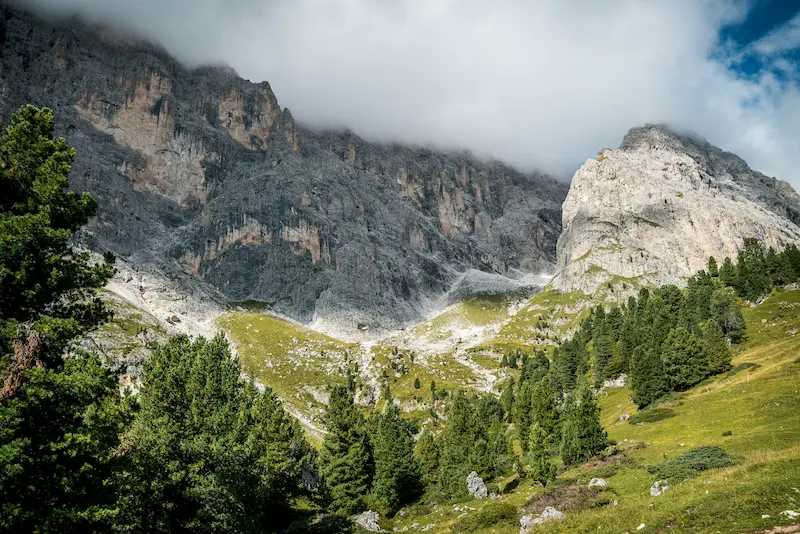Dolomites Italy mountain view