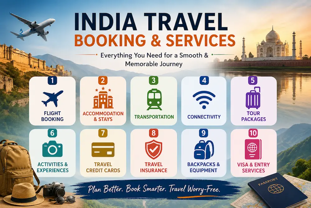 India travel services and booking guide