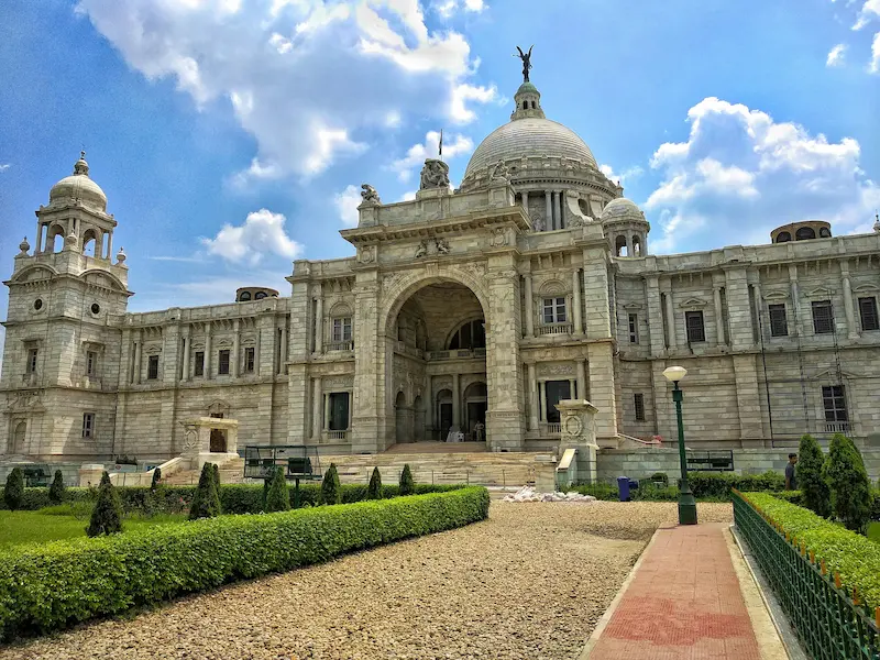 Kolkata Victoria Memorial representing East and Central India travel