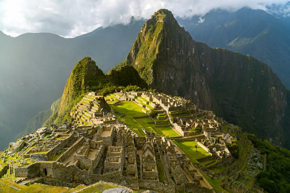 Machu Picchu in the Cusco Region of Peru