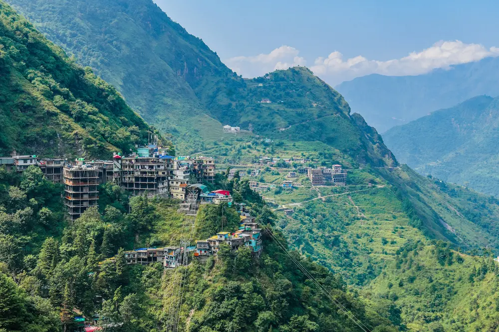 Mountain and hill station destinations in India