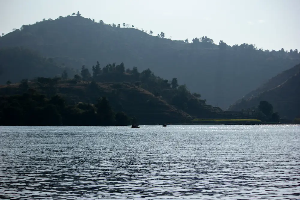 Landscape of Sonipat in Haryana, North India