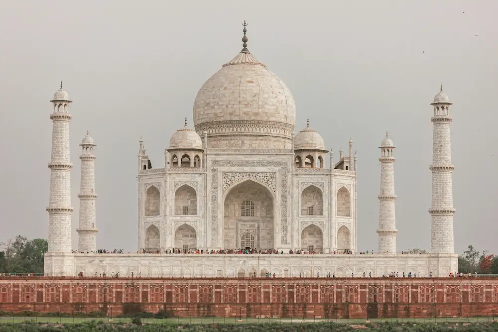 The Taj Mahal in Agra, India