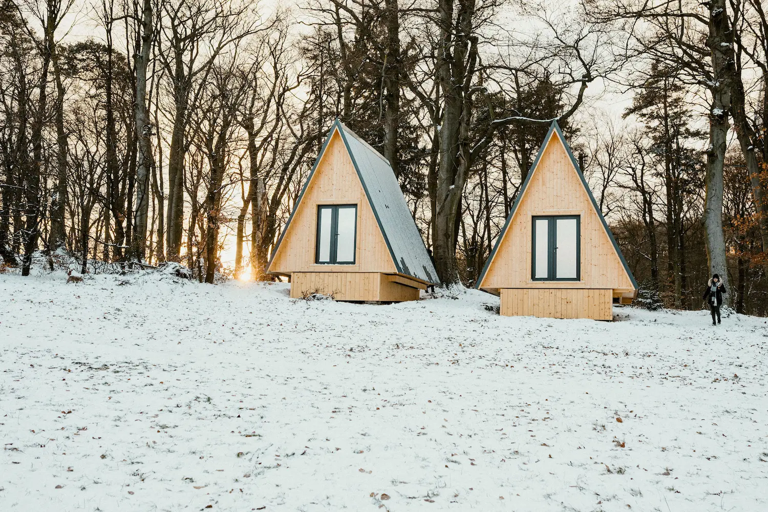 Glamping on snow in Himachal Pradesh