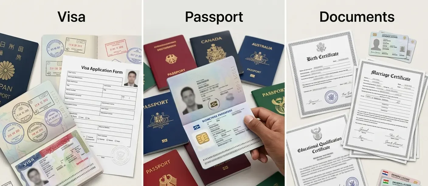 India visa and entry documents