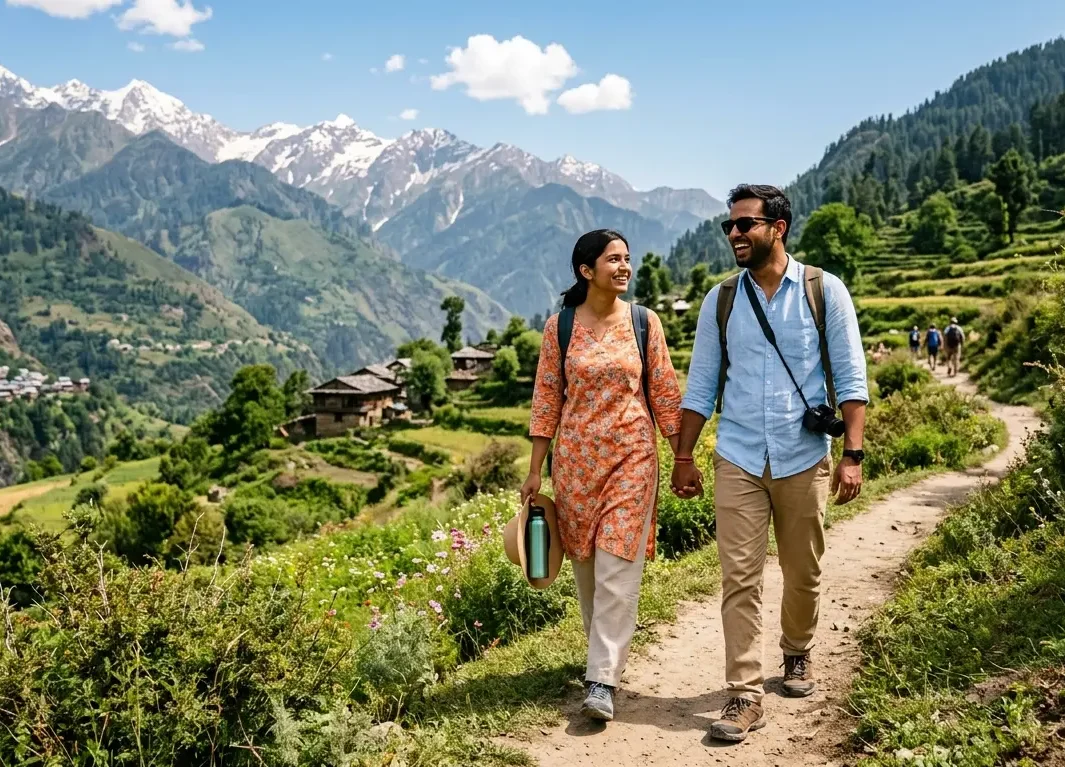 Summer travel in India