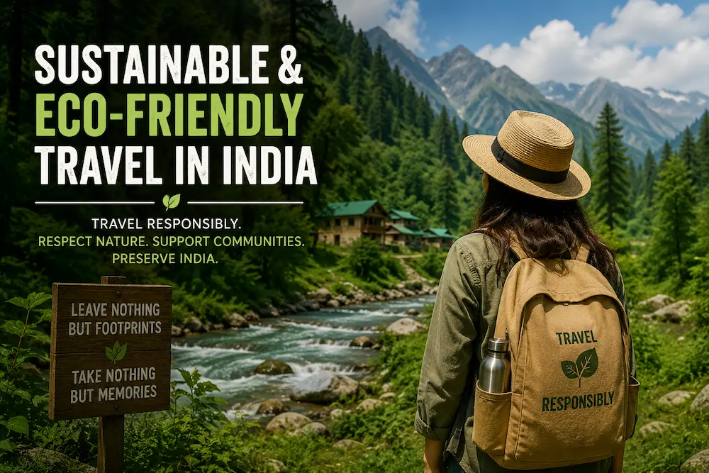 Sustainable and eco-friendly travel in India